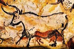 Styles of cave paintings Contour