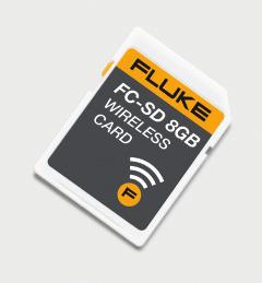 5x Fluke Connect WiFi SD Card Wirelessly enable your Fluke infrared camera with the Fluke Connect wireless SD card and you can instantly upload, share and analyze data from anywhere, with