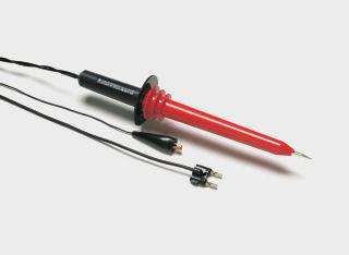 The probes provide high accuracy when used with a multimeter having 10 megohm input impedance.