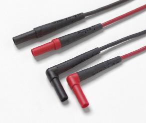 Right angle connectors on both ends Test lead holder H900 TL224 Superior gripping surface