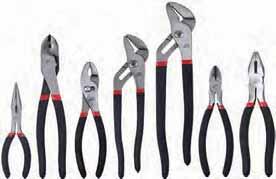 COMBINATION PLIERS ATD-827 7 Piece Multipurpose Pliers Set VIS-2078707 4 Piece Pliers Set 6" diagonal cutters 6" slip joint 8" long nose 10" groove joint $78. 18 $46.
