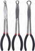 31 SUN-3704 3 Piece 11" Long Specialty Pliers Set Slip joint hose grippers: 3/8" to 3/4" and 3/4" to 1-1/4" Long reach diagonal cutting pliers ATD-813 3