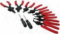 Internal/External Snap Ring Pliers 4 sets of tips inlcuded: 1.2mm - straight and 90 (black) 1.8mm - straight and 90 (chrome) $36. 70 $52.45 $52.