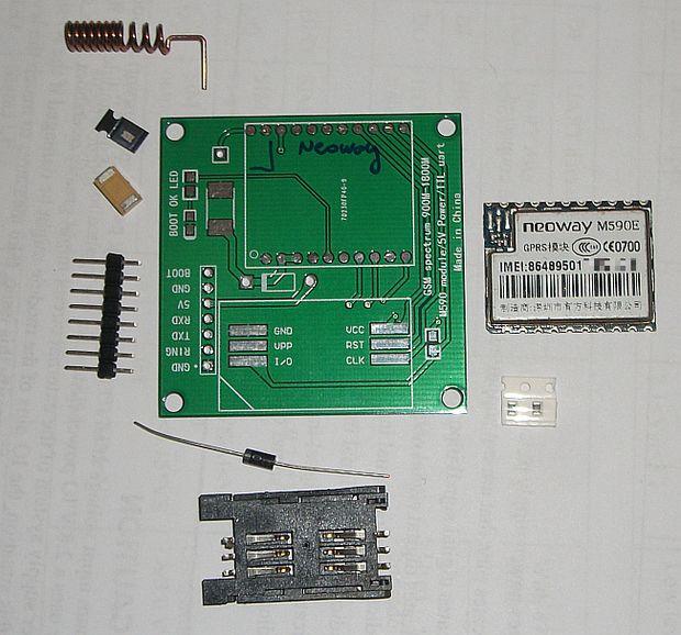 GSM/GPRS Module DIY Kit This instructable is about an extremely cheap GSM/GPRS module which comes as a do it yourself kit.