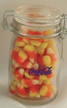 8 Oz. Glass Canning Jar Filled W/ Jelly Beans 2-5/8"x4-3/4" 2-5/8"x4-3/4", 8 Oz.