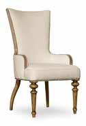 65 x 115 cm) shown on page 10, 11 1595-75300F-BRN Upholstered Splatback Arm Chair Rubberwood Solids and Fabric Fabric: Samantha Cream