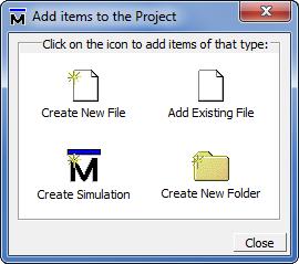 Existing File and add the file majority.