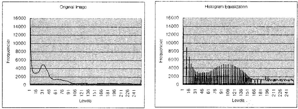 482 IEEE TRANSACTIONS ON CIRCUITS AND SYSTEMS FOR VIDEO TECHNOLOGY, VOL. 11, NO. 4, APRIL 2001 (a) (b) Fig. 11. (c) (d) Histograms of Fig. 10. (a) Original image.