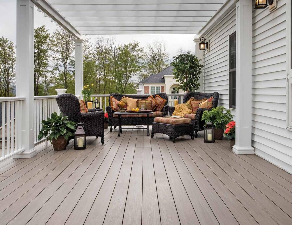 04 05 DECK Enhance your personal backyard experience with a low maintenance AZEK Deck.