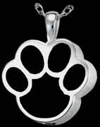 1/4 H Paw Print and
