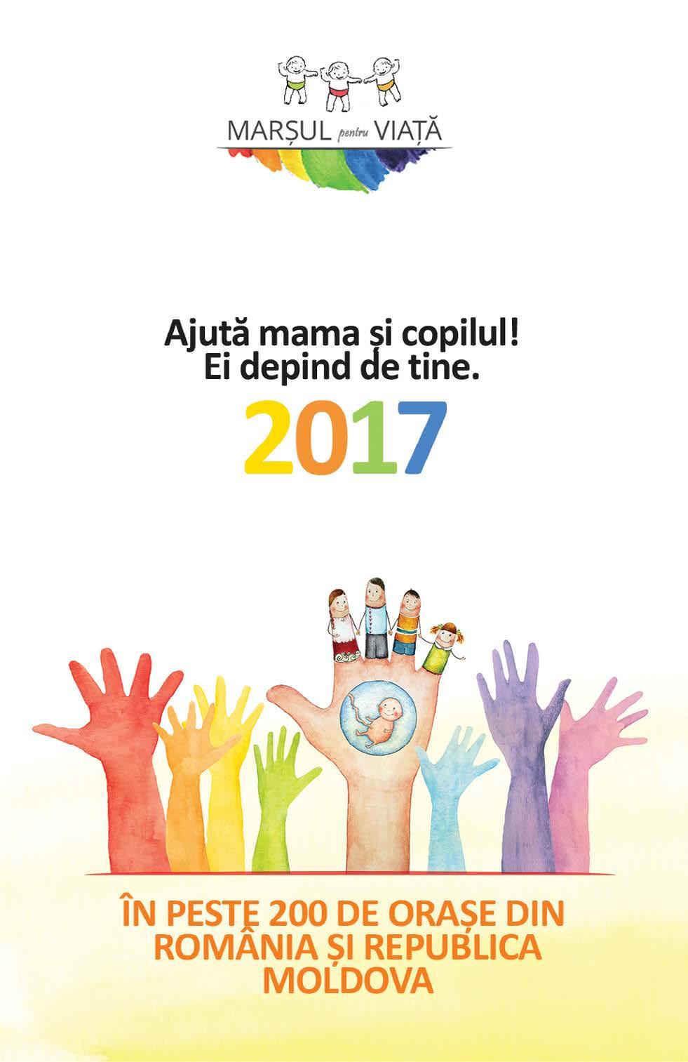 2 Marșul pentru viaţă 2017 AJUTĂ MAMA ȘI COPILUL!
