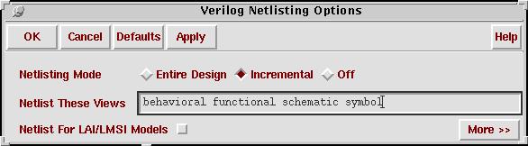 In Fig 3 set the netlisting options by selecting Setup > Netlist.