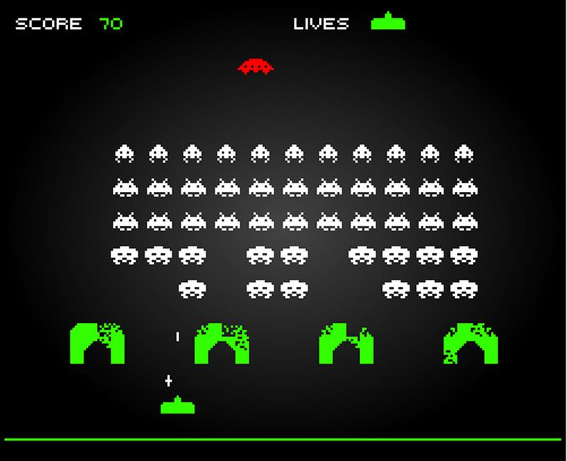 Space Invaders First of its kind Simple gameplay
