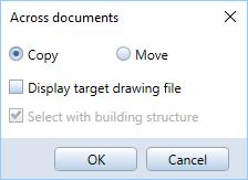 64 Exercise 1: File Cabinet with Drawers Allplan 2018 3 Select an empty drawing file (for example, drawing file 2) and click OK to confirm.