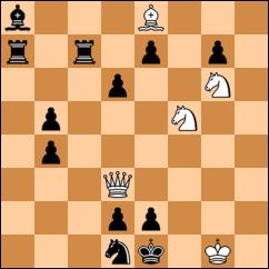 level Bosko Milosesk (Turquia) 1.Kc4! Kb6 2.Bd4+ Kb7 3.Bf6 Kb6 4.Bd8+ Kb7 5.Bh4 Kb6 6.Bf2+ Kb7 7.Re3 Kb6 8.Re4+ Kb7 9.Kd4 Kb6 10.Ke5+ Kb7 11.Rd4 Kb6 12.