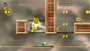 You'll need to use a Mecha Koopa to get it. The final screw before Star Coin 3 the pipe leading to Bowser Jr.