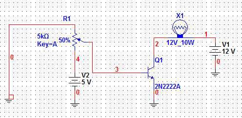 Super Alpha or the Darlington transistor Build the circuit as shown and notice the position of