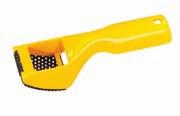 stanley surform shaver One-piece, high-impact ABS body. Simple, click-on blade replacement. Works on pull stroke. Works with this standard Stanley Surform blade (21-515).