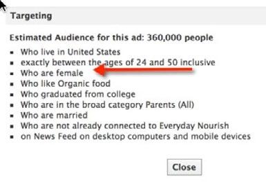 The change I am going to make is going to be to the targeting. I m not going to touch the ad copy or image.
