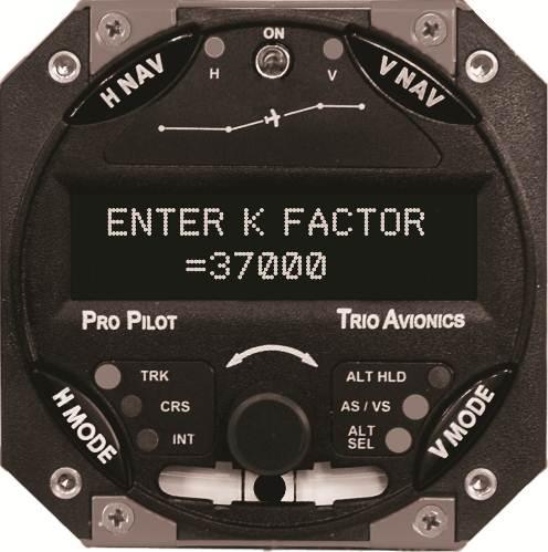 However, because a number of factors in the fuel system installation can affect this, the K FACTOR may be calibrated to a more precise number.