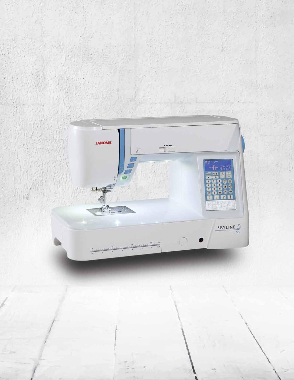 Easy Convenience Features Ample Work Area Six Ultra Bright LEDs More features to make your sewing easier!