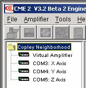 ) When the Position Loop Input is set to CAN, the State field shows the state of the amplifier s CANopen state machine (for more information, see Copley Control s CANopen Programmer s Manual).