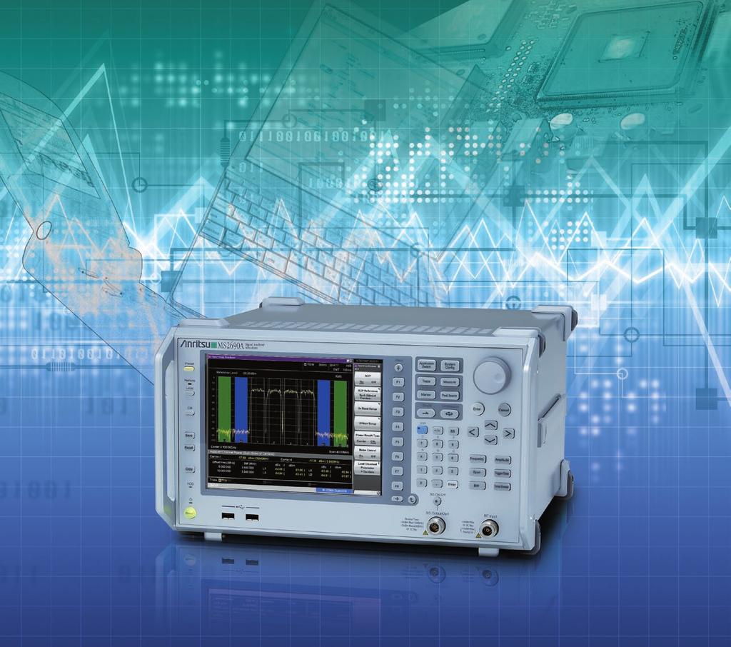 Product Brochure MS2690A/MS2691A/MS2692A Signal Analyzer MS2690A: