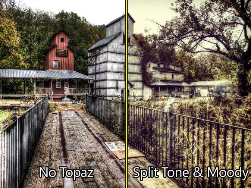 Split Tone & Moody! You can also get pretty creative in Topaz Adjust 5. Try making modifications to several adjustments at a time to get more edgy effects.