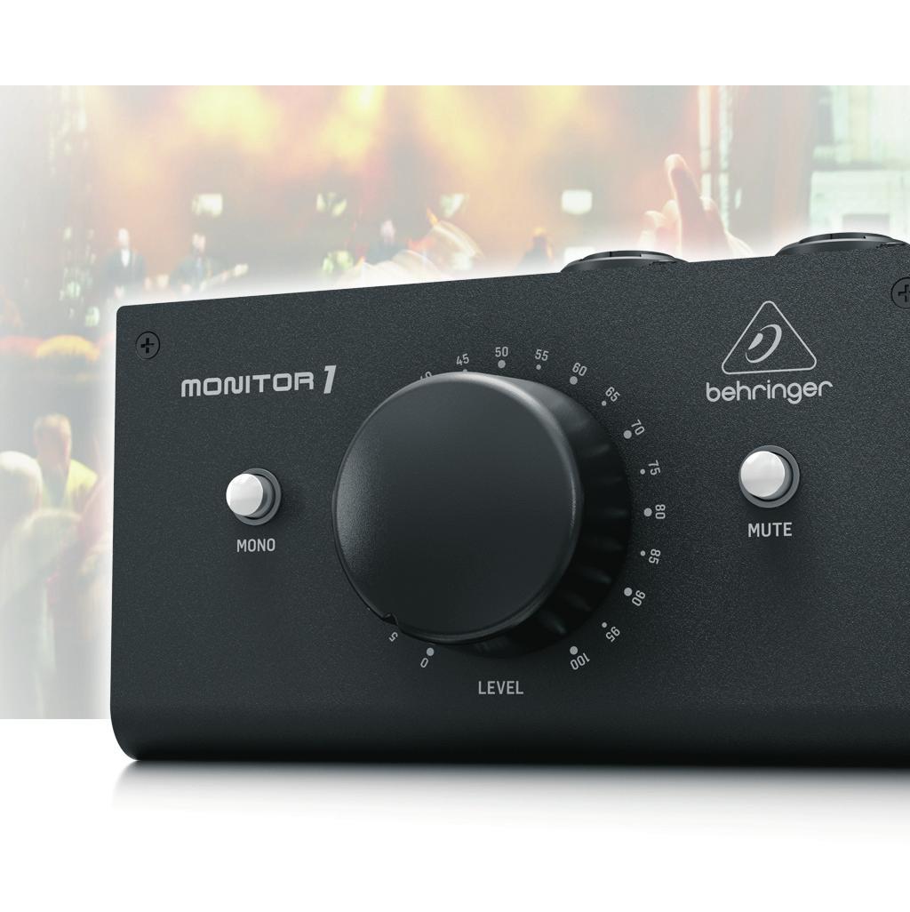 Product Information Document Premium passive stereo volume controller and attenuator Active-free circuitry guarantees purest signal path Large Volume knob for extremely precise level adjustments 2