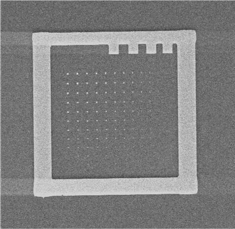 nm high Ti nanostructures Images taken BEFORE sputtering the