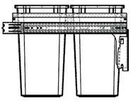 KNEE DRAWER 15,18 28 1/2 21 DDB15 DDB18 5 24,30 21 VKD24 VKD30 Designed for desk or vanity application One standard height dovetail drawer Two deeper