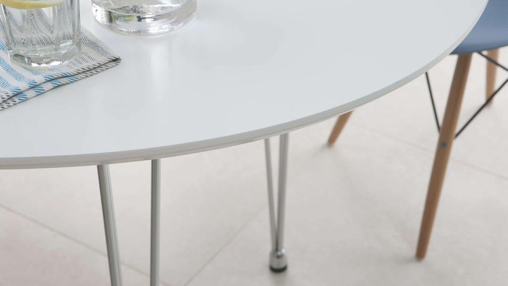 To clean a frosted glass table top, we suggest using a good quality, non-streaking window cleaner or antibacterial spray.