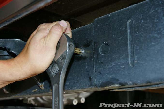 With the help of some cutting oil, slowly and carefully tap all your mounting holes.