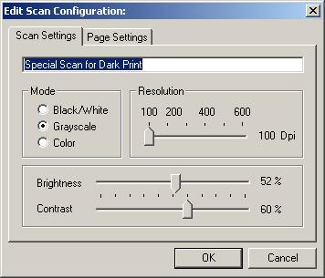 CONFIGURING THE SCANNER BUTTON 19 7. To set the new configuration for use by the scanner button, select the configuration and then click OK.