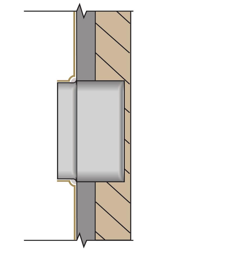 Application techniques Junction box Sheathing 3M Air and Vapour Barrier 3015 Junction box Framing 3M