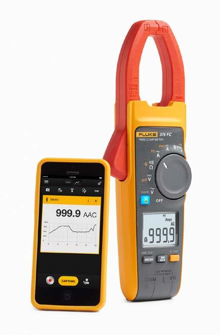 Now you can: Log and trend measurements to pinpoint intermittent faults Transmit results wirelessly via Fluke Connect Measurements app Create and send reports right from the field Capture
