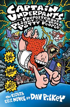 CAPTAIN UNDERPANTS titles to date, licensed for