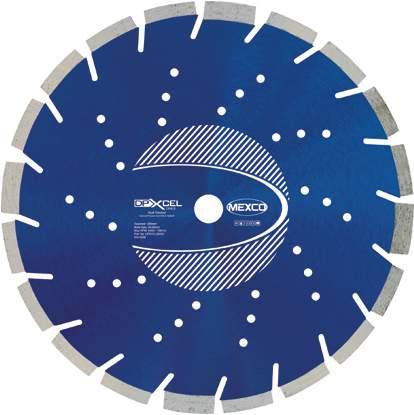 DUAL PURPOSE ASPHALT The DPX Dual Purpose Abrasive diamond blade with its dual bond segment design enables fast cutting and long life in a wider range of common applications from facing bricks to