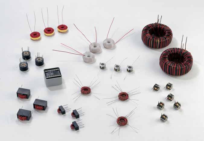 Inductors, Transformers & Chokes Applications for these products range