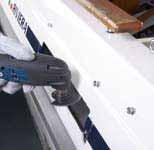 The accessories for multi-cutters from Bosch also offer solutions for work on land and at sea.