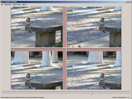 Several common output sizes are available in 4:3 and 3:4 aspect ratios, one common output size is available in each of 3:2 and 2:3 aspect ratios (for traditional 4 by 6 photo printing), and three