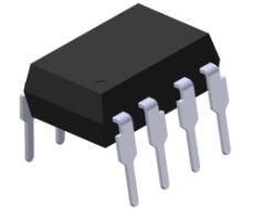 1μF bypass capacitor must be connected between pins 8 and 5 *3 Pin Configuration 1, Anode 2, Cathode 3, Cathode 4.