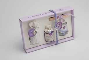 HOME FRAGRANCES Hand Cream 30ml Shampoo 75ml LSETRG/N Lavender Perfumed
