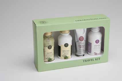 SETMIX/V TRAVEL KIT - MIXED FRAGRANCES SETCRM Olive Oil shampoo 75ml Olive Oil hair conditioner 75ml Lavender shower bath 75ml