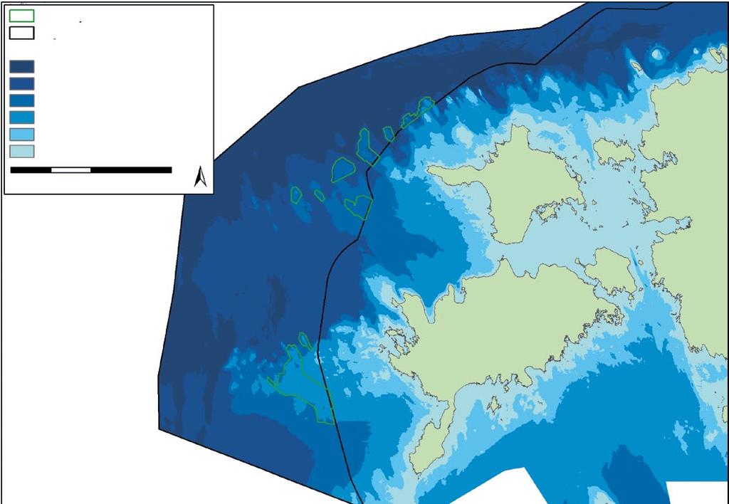 1.2 Loodusdirektiivi mereliste elupaikade inventuur valitud aladel Eesti majandusvööndis ja inventeerimata Natura 2000 aladel Kogu Eesti mereala pindala on ligikaudu 36500 km 2, millest majandusvöönd