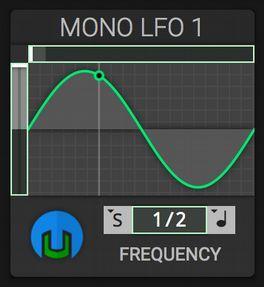 How to Map Modulation 1. Click on the grey Helm logo on a modulation source. The helmet becomes blue to communicate that it is currently selected and ready to modulate. Before Click Clicked 2.