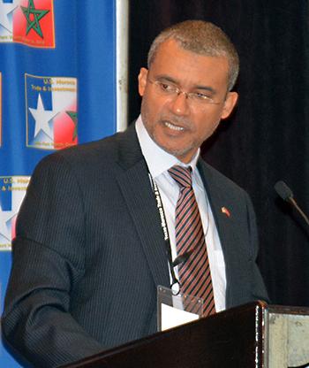 Mamoune Bouhdoud Moroccan Minister for Small & Medium Sized Enterprises Hon.