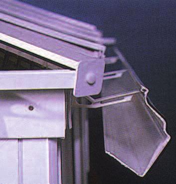 Having snapped gutter into position fit corner sections provided, following manufacturers