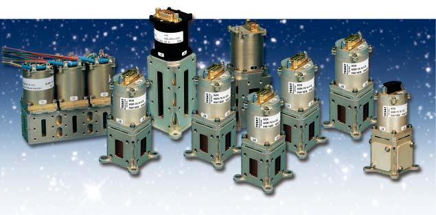 The main features of the Tesat-Spacecom switches are: Optimum RF performance Covering C, X, Ku-, Ka-Band C-type and R-type switches