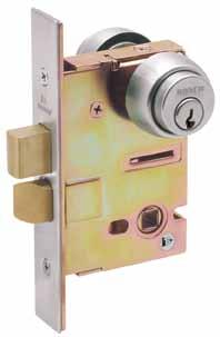 CL SERIES Type Mortise Locks CL-05 (5-Pin Key Single Cylinder With Thumb turn) F13, F16, F24, F25 Backset: 50mm Door Thickness: 35~55mm Hub: For 8mm Square Spindle GB-12955-2008 耐火試驗 CL-05 5-Pin Key